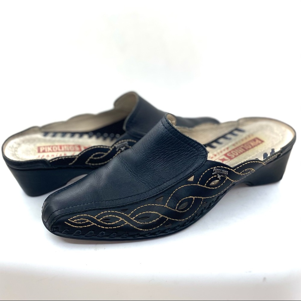 Pikolinos leather mules size 36